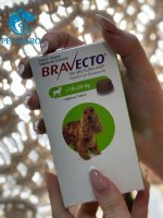 قرص ضد کک و کنه سگ نژاد متوسط(20_10 KG) براوکتو ترکیه Bravecto Flea and Tick Chew Dogs Turkey (10_20 kg