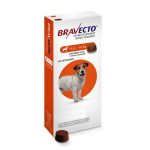 قرص ضد کک و کنه سگ نژاد کوچک (10_4.5 KG) براوکتو ترکیه Bravecto Flea and Tick Chew Dogs Turkey (4.5_10 kg)