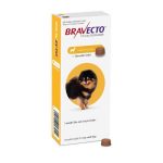 قرص ضد کک و کنه سگ نژاد مینیاتوری (4.5_ 2 KG) براوکتو ترکیه Bravecto Flea and Tick Chew Dogs Turkey (2 _4.5kg) - تصویر 2